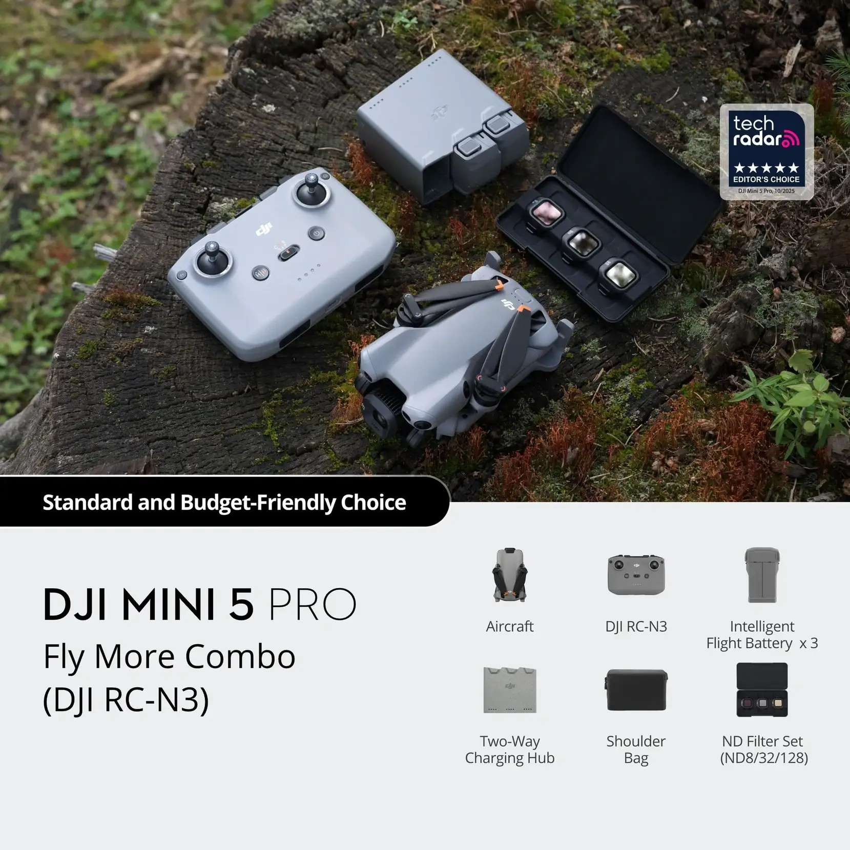 DJI Mini 5 Pro Fly More Combo (DJI RC-N3)