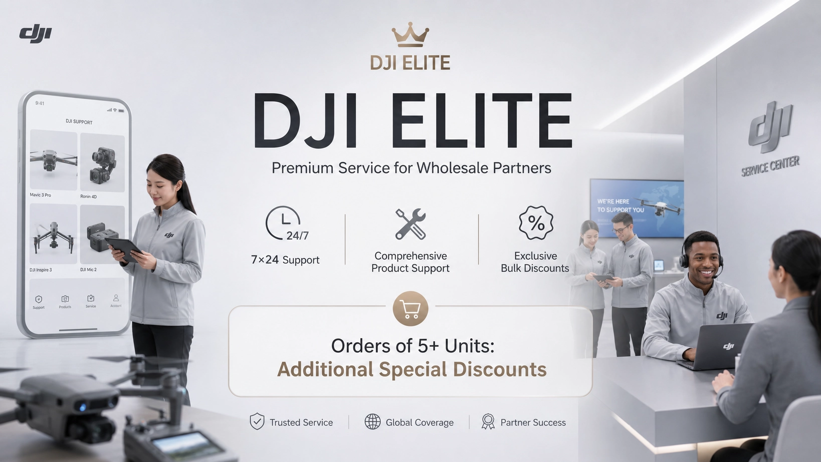 DJI Wholesale Customer Service